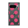 プレミアムスクエアケース with Pixelsnap［ シンプルドット - Pink ］