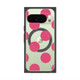 プレミアムスクエアケース with Pixelsnap［ シンプルドット - Pink ］