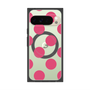プレミアムスクエアケース with Pixelsnap［ シンプルドット - Pink ］