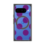 プレミアムスクエアケース with Pixelsnap［ シンプルドット - Purple ］