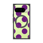 プレミアムスクエアケース with Pixelsnap［ シンプルドット - Purple ］
