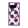 プレミアムスクエアケース with Pixelsnap［ シンプルドット - Purple ］