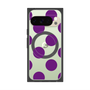 プレミアムスクエアケース with Pixelsnap［ シンプルドット - Purple ］