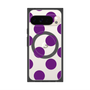 プレミアムスクエアケース with Pixelsnap［ シンプルドット - Purple ］
