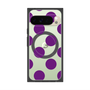プレミアムスクエアケース with Pixelsnap［ シンプルドット - Purple ］