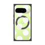 プレミアムスクエアケース with Pixelsnap［ シンプルドット - White ］