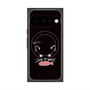 プレミアムスクエアケース with Pixelsnap［ 食いしん坊なねこ - Black ］
