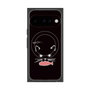 プレミアムスクエアケース with Pixelsnap［ 食いしん坊なねこ - Black ］