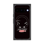 プレミアムスクエアケース with Pixelsnap［ 食いしん坊なねこ - Black ］