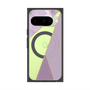 プレミアムスクエアケース with Pixelsnap［ マーブルトライアングルパレット - Purple ］