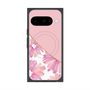 プレミアムスクエアケース with Pixelsnap［ ガーリーフラワー ］