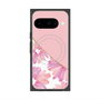 プレミアムスクエアケース with Pixelsnap［ ガーリーフラワー ］