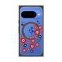 プレミアムスクエアケース with Pixelsnap［ 北欧フラワーバード ］