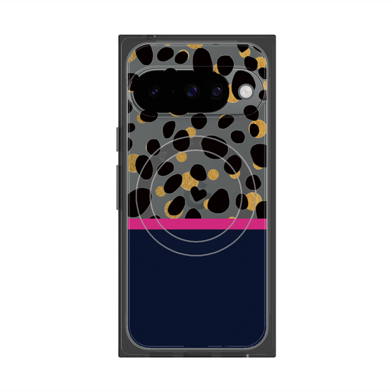 プレミアムスクエアケース with Pixelsnap［ ツインダルメシアンライン ］