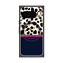 プレミアムスクエアケース with Pixelsnap［ ツインダルメシアンライン ］