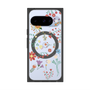 プレミアムスクエアケース with Pixelsnap［ キュートな花柄 ］