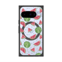 プレミアムスクエアケース with Pixelsnap［ クレヨンスイカ ］