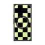 プレミアムスクエアケース with Pixelsnap［ 市松模様 - Black ］