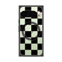 プレミアムスクエアケース with Pixelsnap［ 市松模様 - Black ］