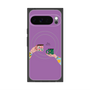 プレミアムスクエアケース with Pixelsnap［ Teatime - Purple ］