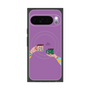 プレミアムスクエアケース with Pixelsnap［ Teatime - Purple ］