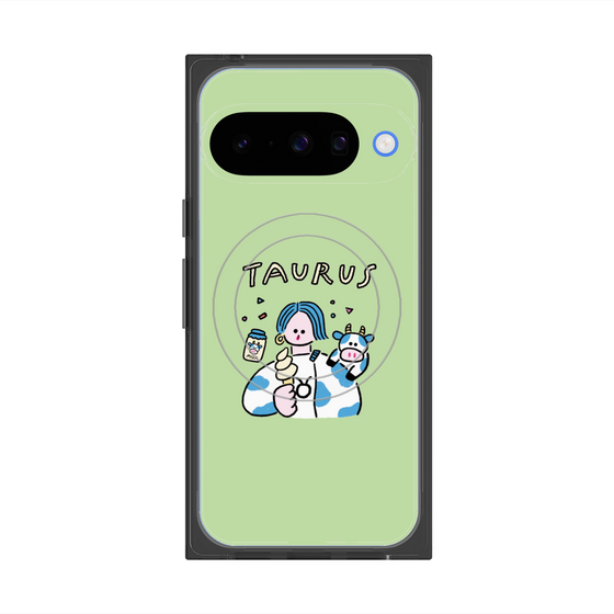 プレミアムスクエアケース with Pixelsnap［ Taurus ］