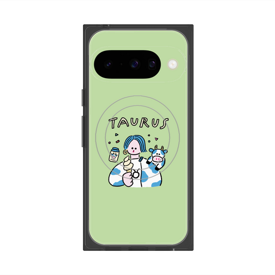 プレミアムスクエアケース with Pixelsnap［ Taurus ］