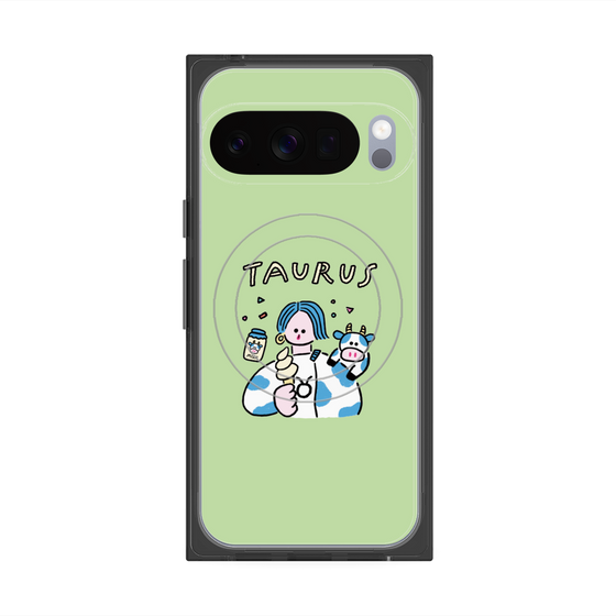 プレミアムスクエアケース with Pixelsnap［ Taurus ］