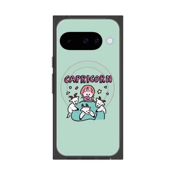 プレミアムスクエアケース with Pixelsnap［ Capricorn ］