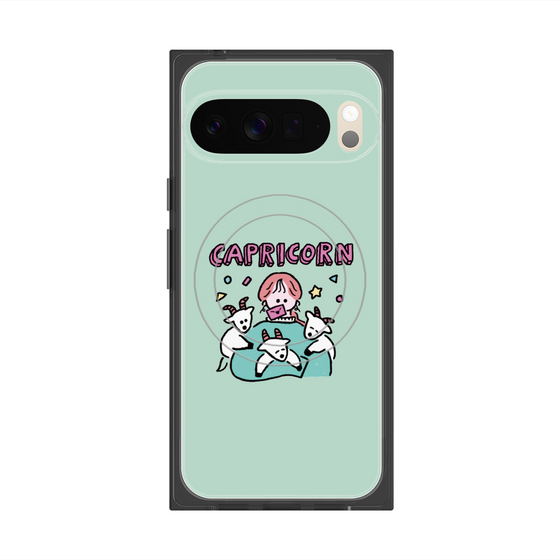 プレミアムスクエアケース with Pixelsnap［ Capricorn ］