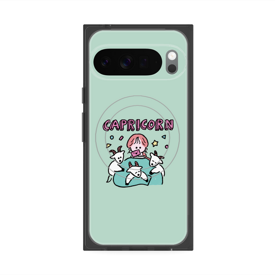 プレミアムスクエアケース with Pixelsnap［ Capricorn ］