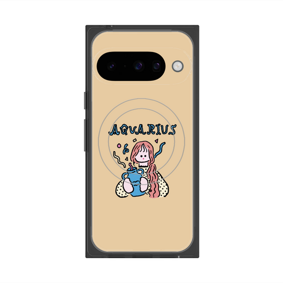 プレミアムスクエアケース with Pixelsnap［ Aquarius ］