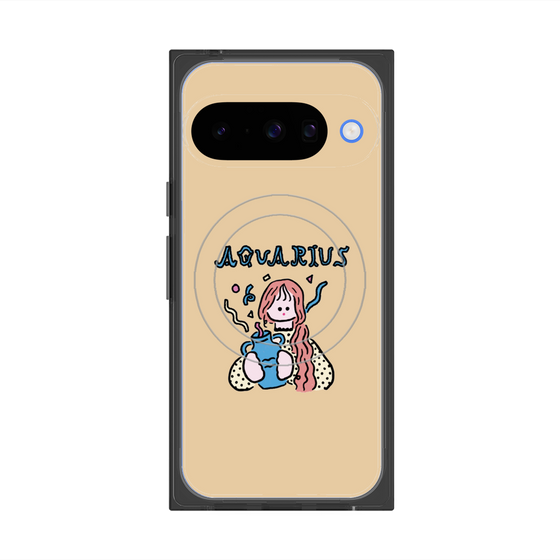 プレミアムスクエアケース with Pixelsnap［ Aquarius ］