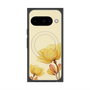 プレミアムスクエアケース with Pixelsnap［ Natural Flower - Yellow ］