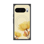 プレミアムスクエアケース with Pixelsnap［ Natural Flower - Yellow ］