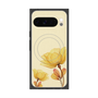 プレミアムスクエアケース with Pixelsnap［ Natural Flower - Yellow ］