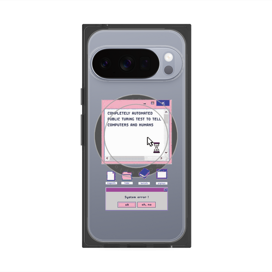 プレミアムスクエアケース with Pixelsnap［ System error! ］