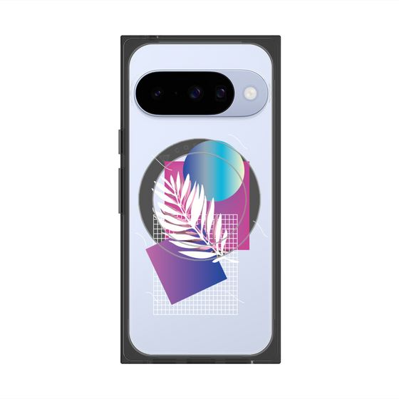 プレミアムスクエアケース with Pixelsnap［ Botanical ］