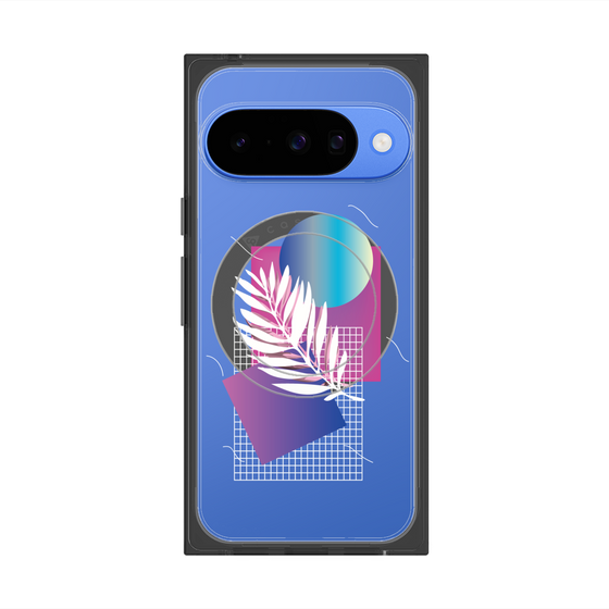 プレミアムスクエアケース with Pixelsnap［ Botanical ］