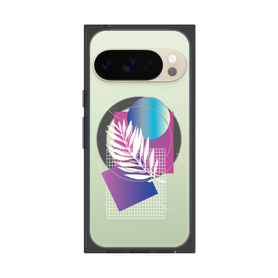 プレミアムスクエアケース with Pixelsnap［ Botanical ］
