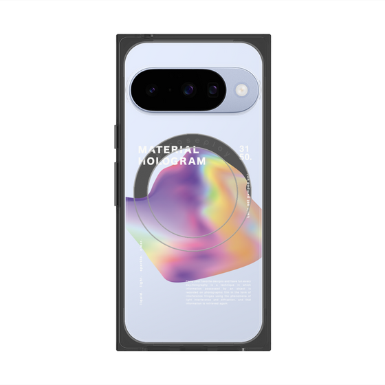 プレミアムスクエアケース with Pixelsnap［ Liquid Purple ］