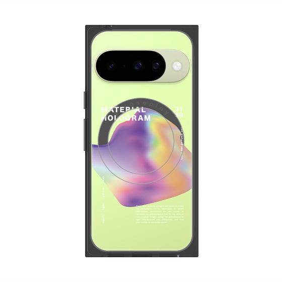 プレミアムスクエアケース with Pixelsnap［ Liquid Purple ］