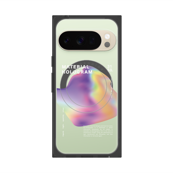 プレミアムスクエアケース with Pixelsnap［ Liquid Purple ］