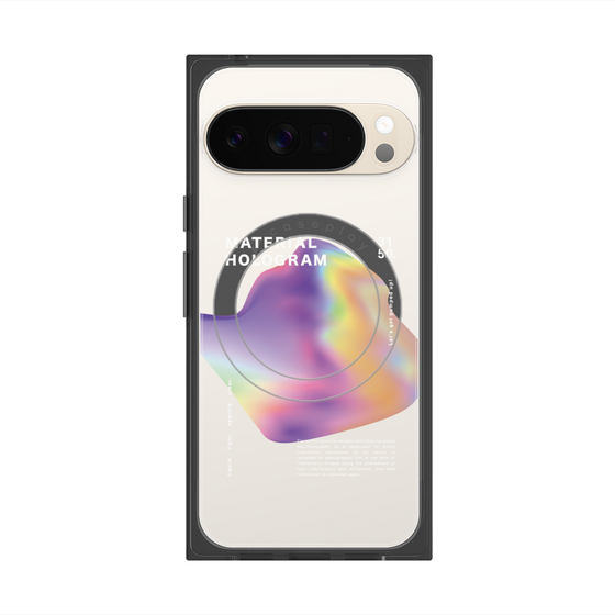 プレミアムスクエアケース with Pixelsnap［ Liquid Purple ］