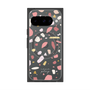 プレミアムスクエアケース with Pixelsnap［ Pink pieces ］