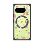 プレミアムスクエアケース with Pixelsnap［ Pink pieces ］