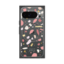 プレミアムスクエアケース with Pixelsnap［ Pink pieces ］
