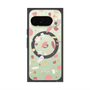 プレミアムスクエアケース with Pixelsnap［ Pink pieces ］