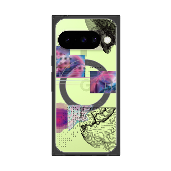 プレミアムスクエアケース with Pixelsnap［ evil ］