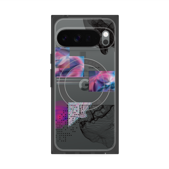 プレミアムスクエアケース with Pixelsnap［ evil ］